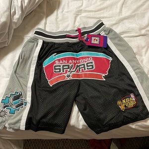 Brand New Spurs Shorts